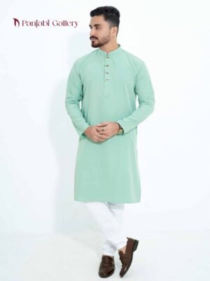 প্রিমিয়াম মাইক্রো স্টিজ ভাঙচুর ফেব্রিকের পাঞ্জাবি